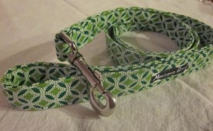 Montana Grrl Critter Gear - Green Diamonds Leash