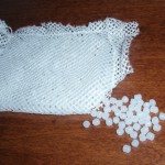 Mesh Bag with Beads