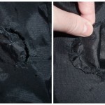 Hole in Garment Bag